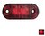 10~30V rood zijmarkering 2x high flux LED unit