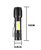 XP-G Q5 highpower mini led zaklamp 2000Lumen met ingebouwde oplaadbare accu